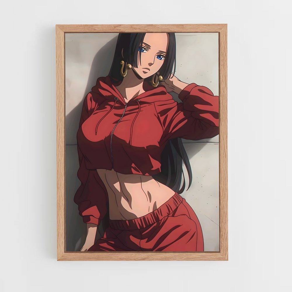 ap-boa hancock-7 cadre Bois clair