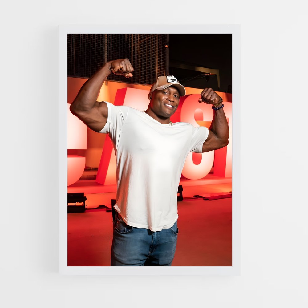 ap-bobby lashley-4 cadre Blanc