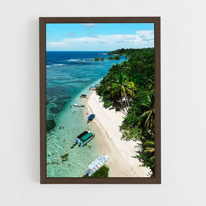 ap-bocas del toro-2 cadre Bois foncé
