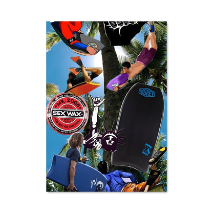 Poster Surfing the Heights