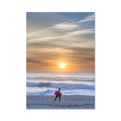 Poster Coucher de Vague