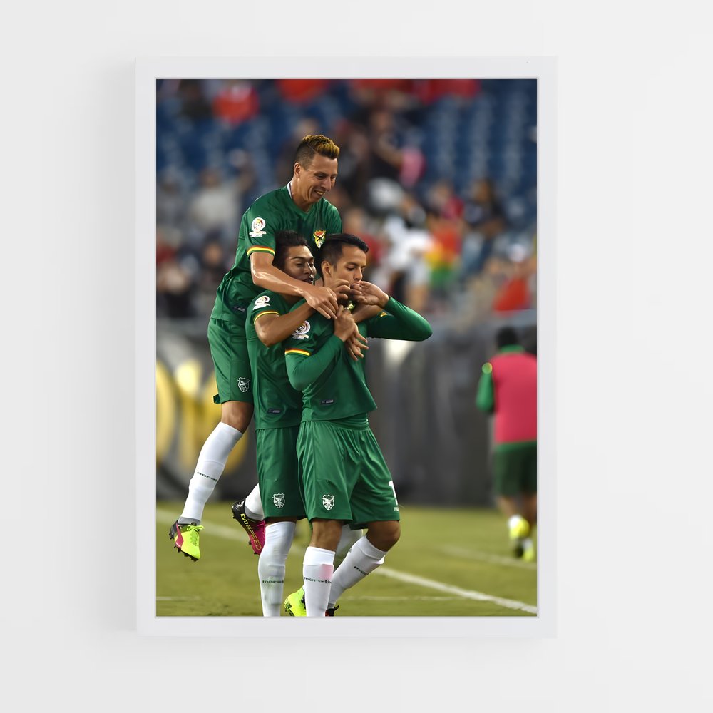 ap-bolivia national football team-1 cadre Blanc