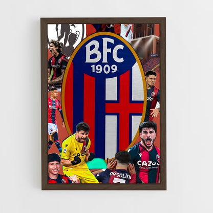 ap-bologna fc-2 cadre Bois foncé