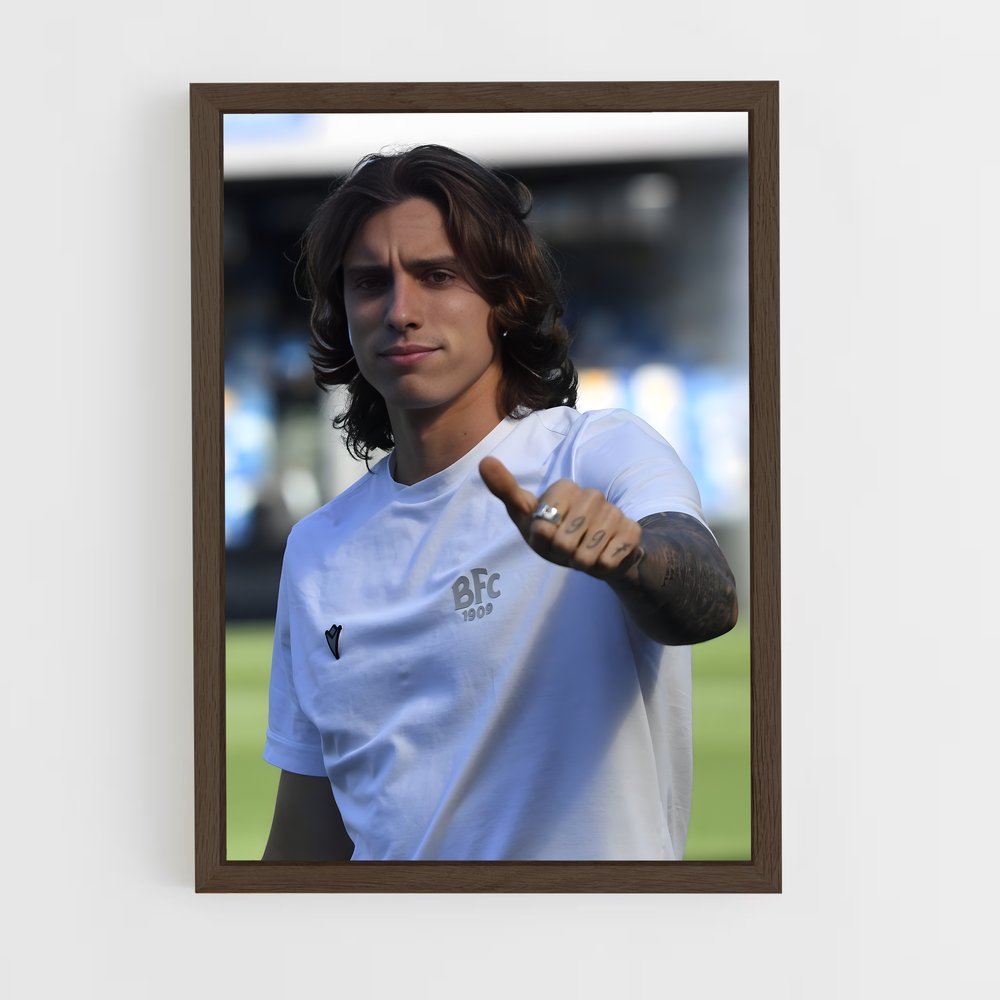 ap-bologna fc-3 cadre Bois foncé