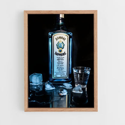 ap-bombay sapphire-2 cadre Bois clair