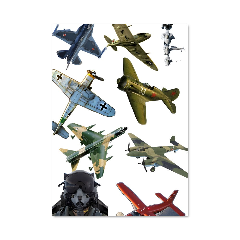 Poster Avions en Folie