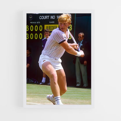 ap-boris becker-4 cadre Blanc