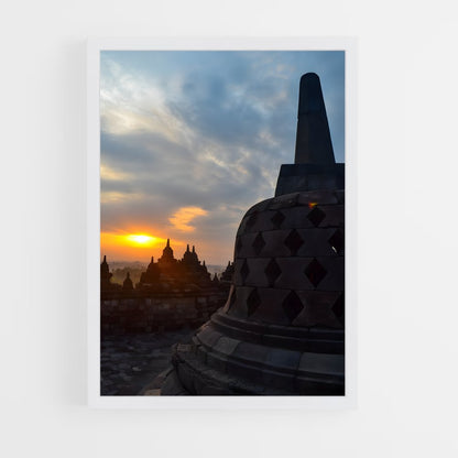 ap-borobudur-3 cadre Blanc