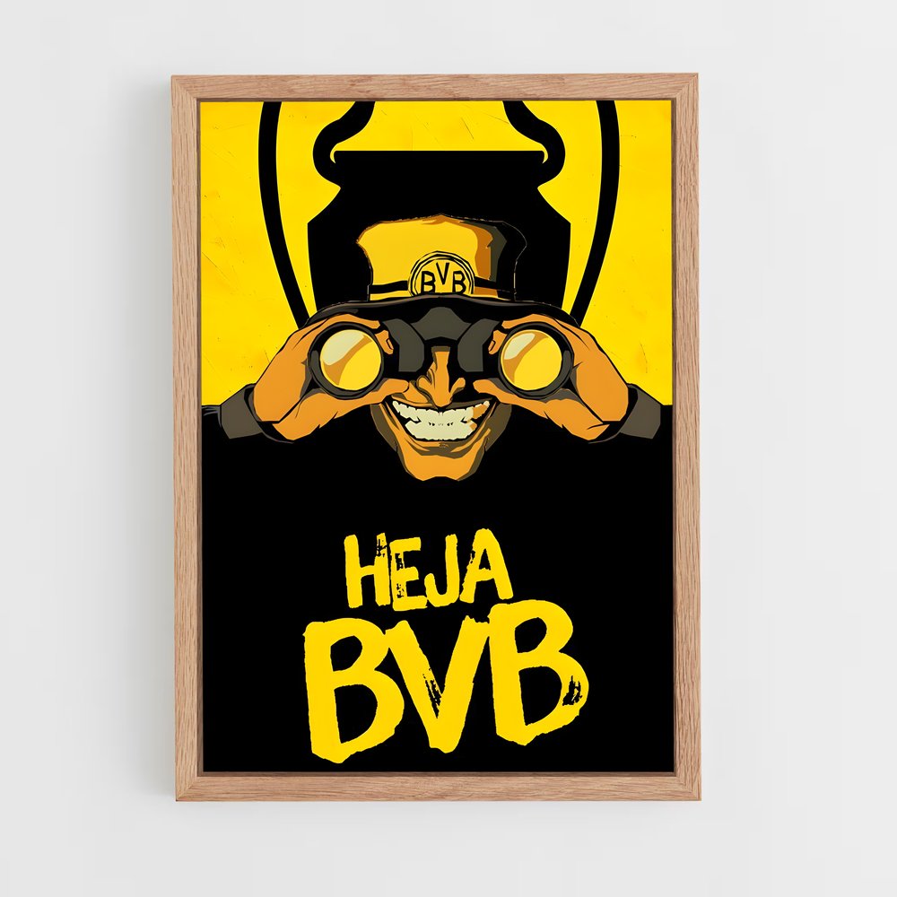 ap-borussia dortmund-1 cadre Bois clair
