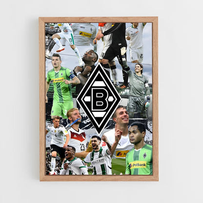 ap-borussia monchengladbach-2 cadre Bois clair