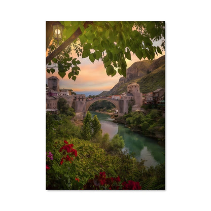 Poster Émerveillement Bosnien