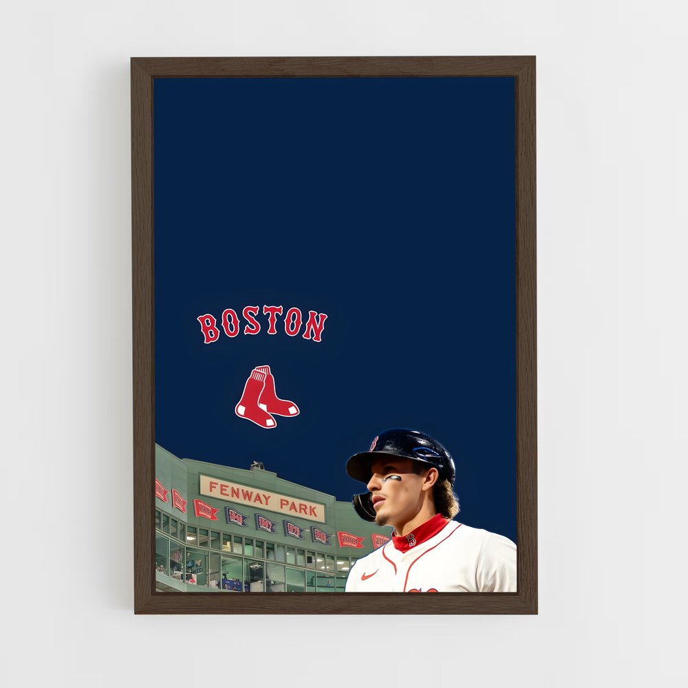 ap-boston river fc-4 cadre Bois foncé