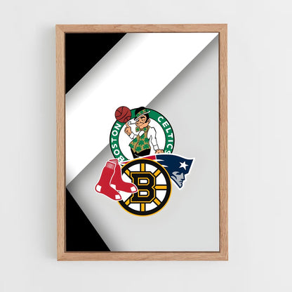 ap-boston river fc-7 cadre Bois clair
