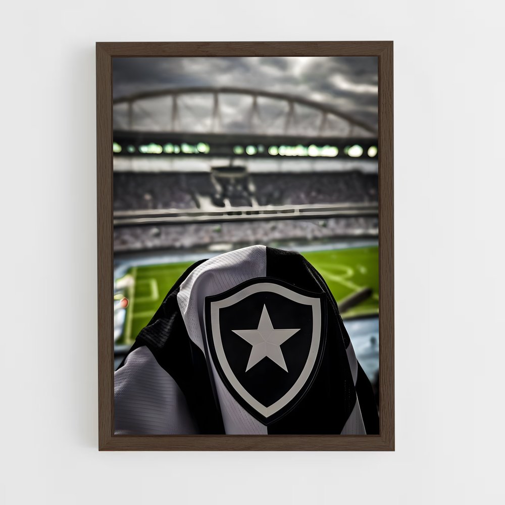 ap-botafogo de futebol e regatas-3 cadre Bois foncé