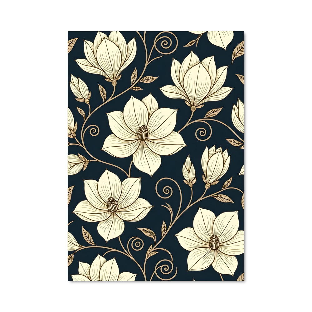 Poster Floraison Nocturne