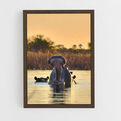 ap-botswana-7 cadre Bois foncé