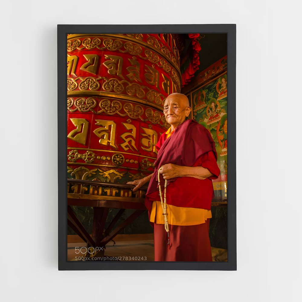 ap-boudhanath stupa-3 cadre Noir
