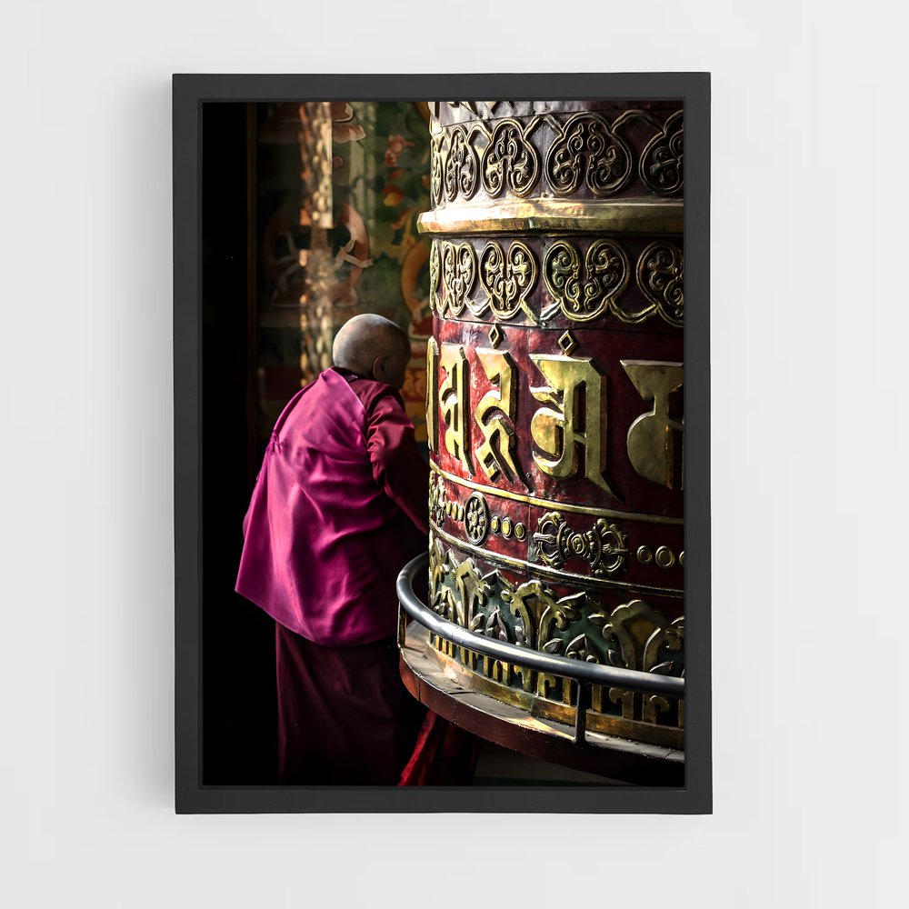 ap-boudhanath stupa-4 cadre Noir