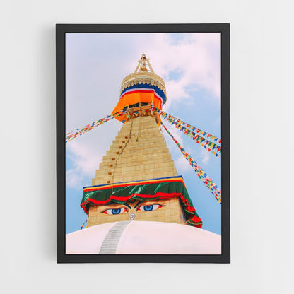ap-boudhanath stupa-5 cadre Noir