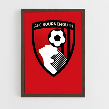 ap-bournemouth afc-11 cadre Bois foncé