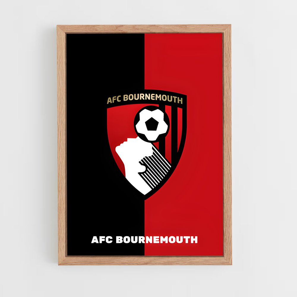ap-bournemouth afc-14 cadre Bois clair