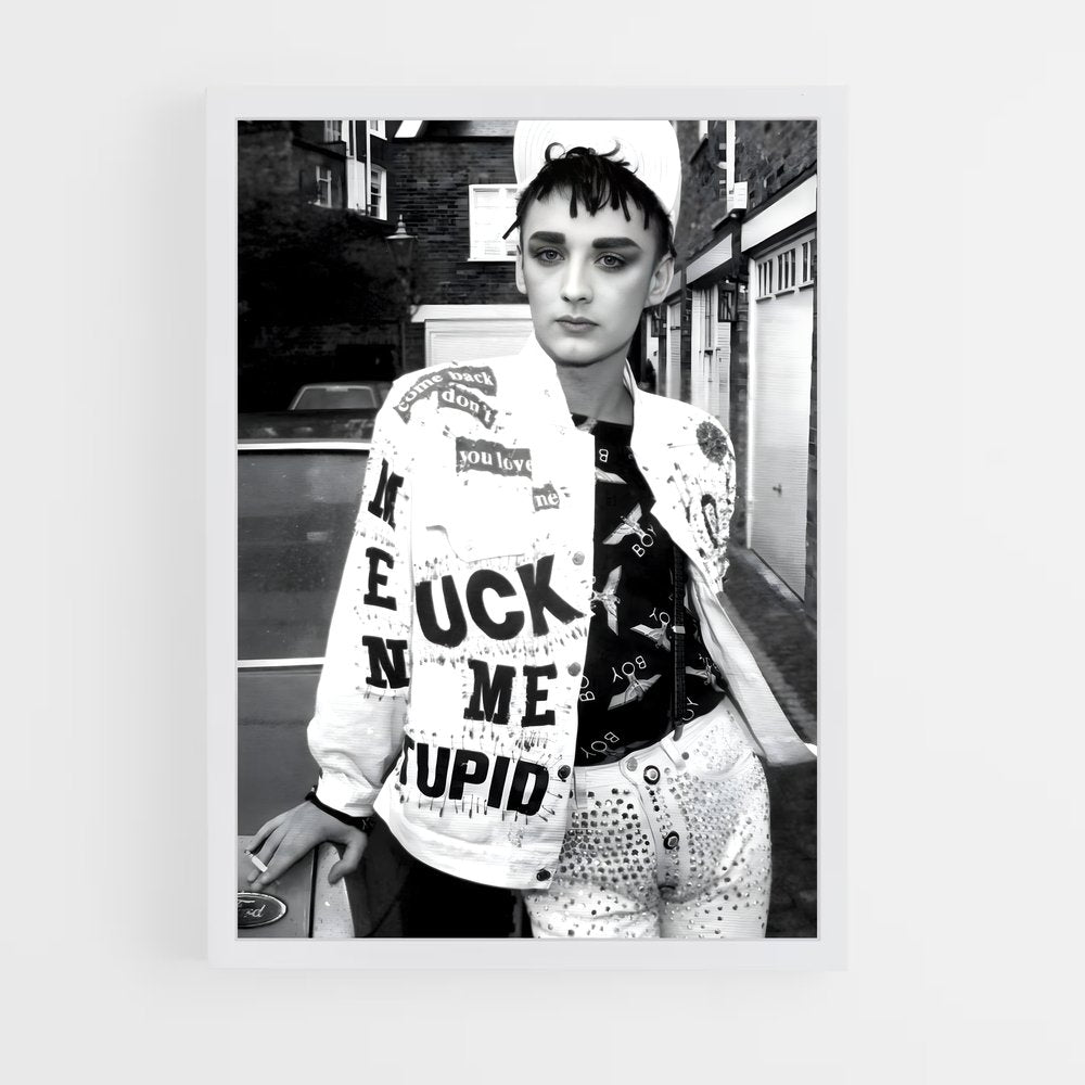 ap-boy george-1 cadre Blanc