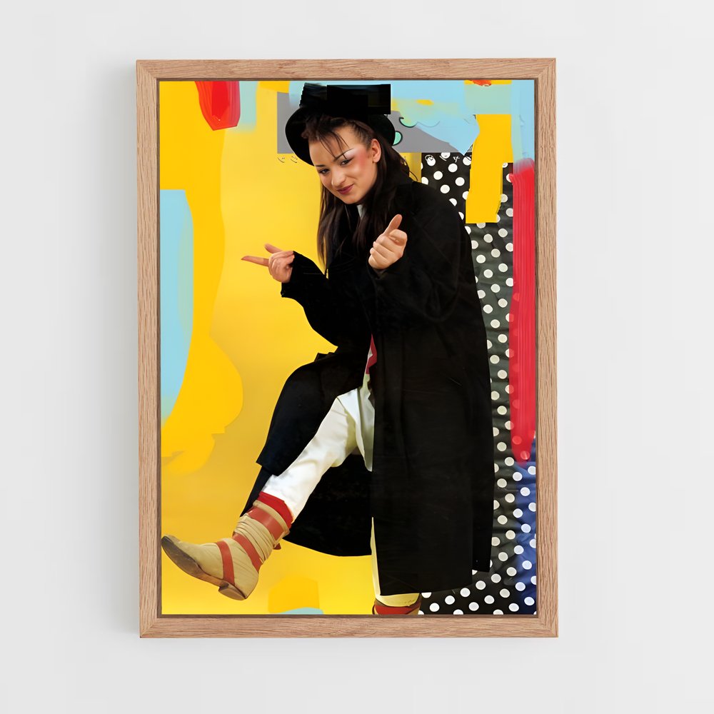 ap-boy george-2 cadre Bois clair