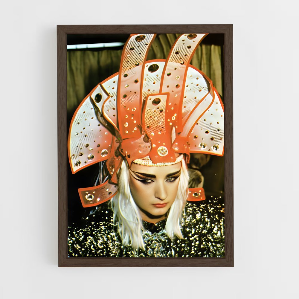 ap-boy george-4 cadre Bois foncé