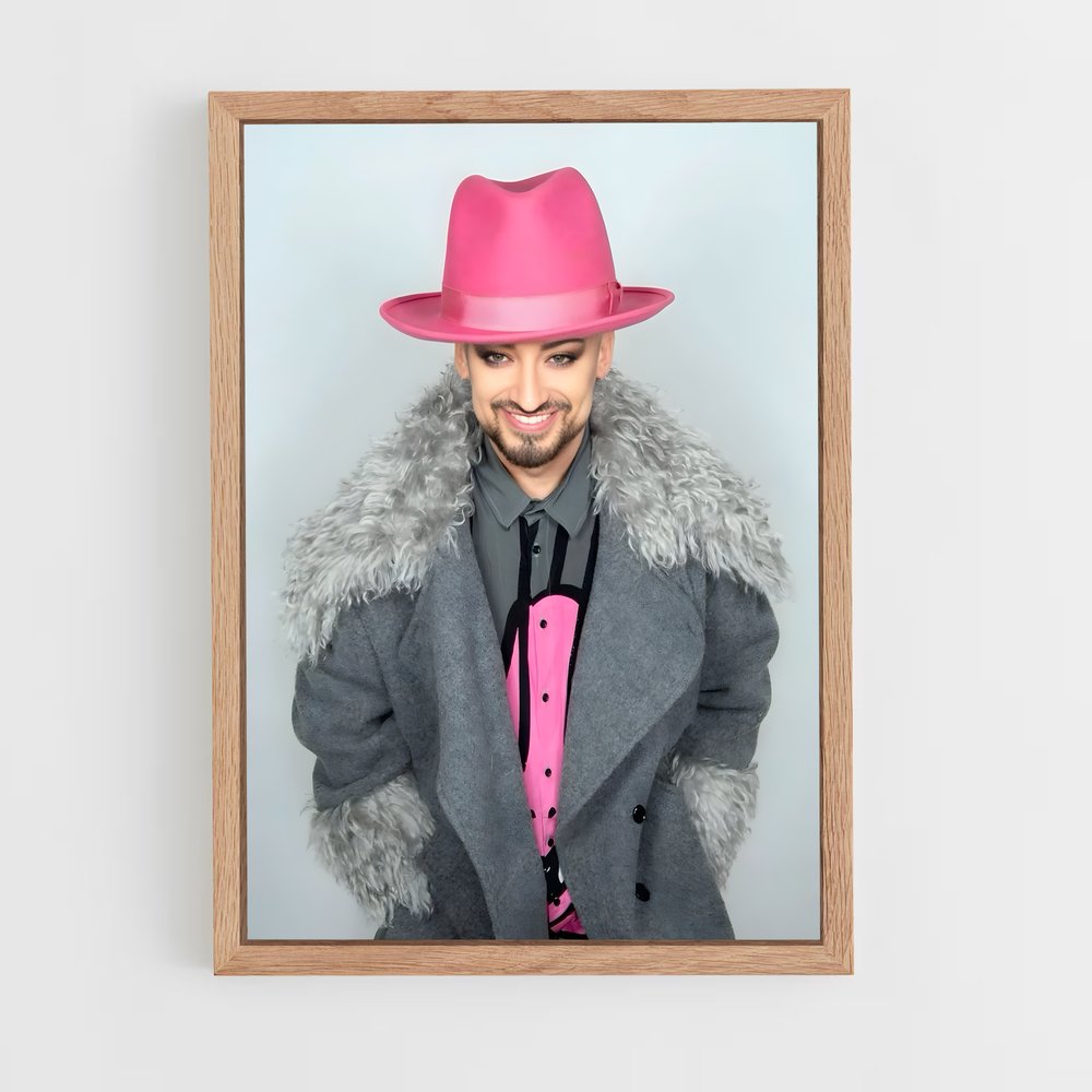 ap-boy george-5 cadre Bois clair