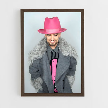 ap-boy george-5 cadre Bois foncé