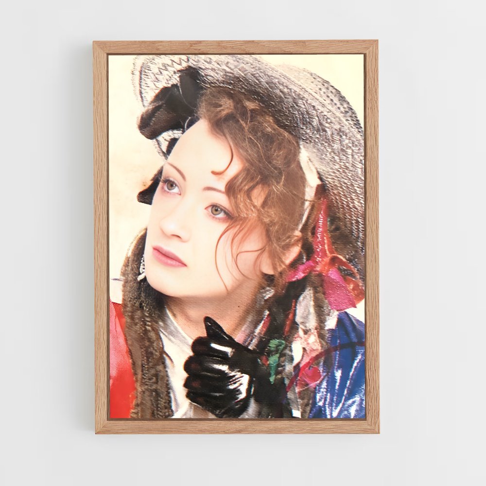 ap-boy george-6 cadre Bois clair