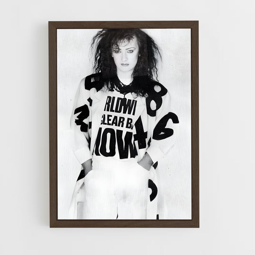 ap-boy george-7 cadre Bois foncé