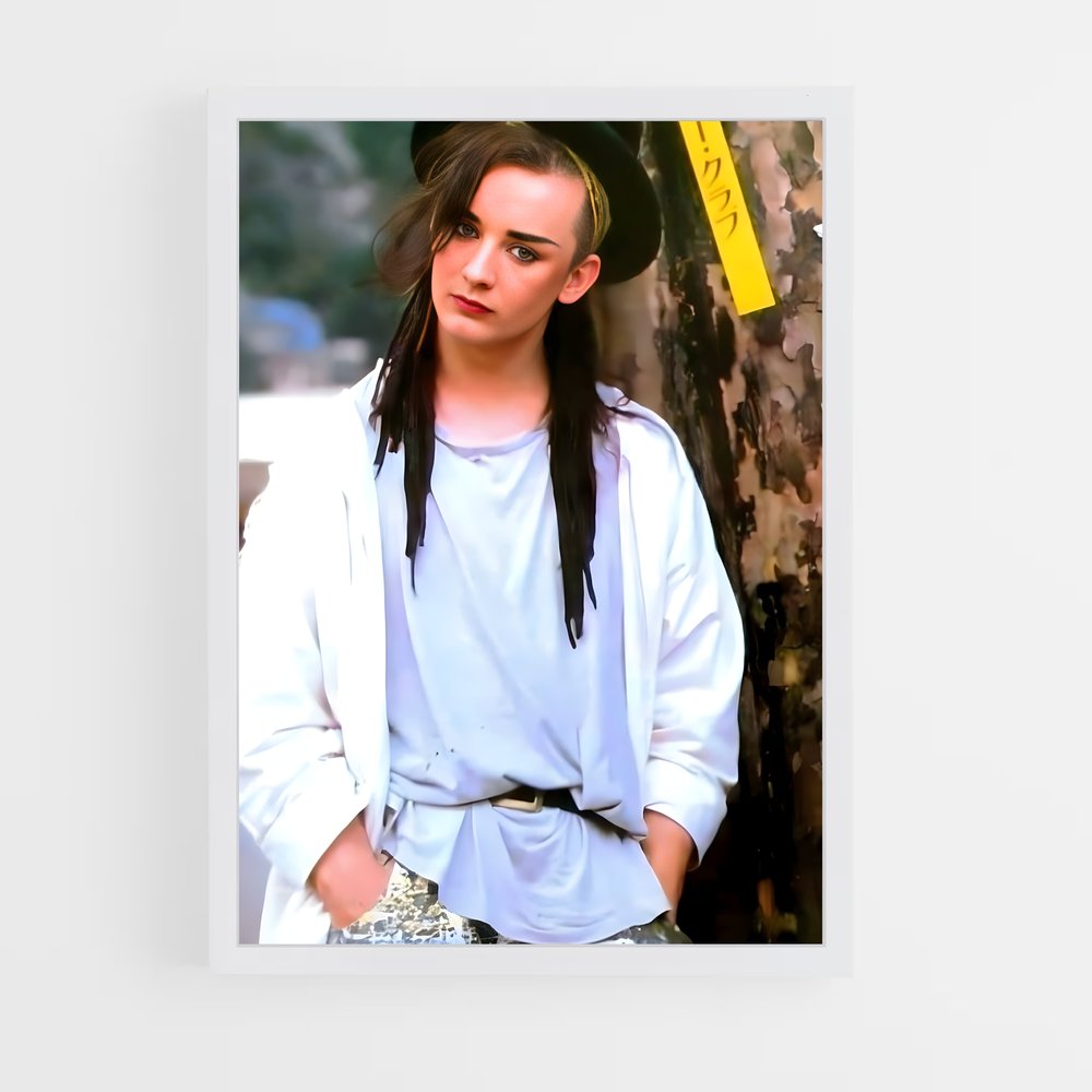 ap-boy george-8 cadre Blanc