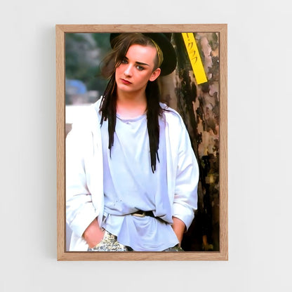 ap-boy george-8 cadre Bois clair