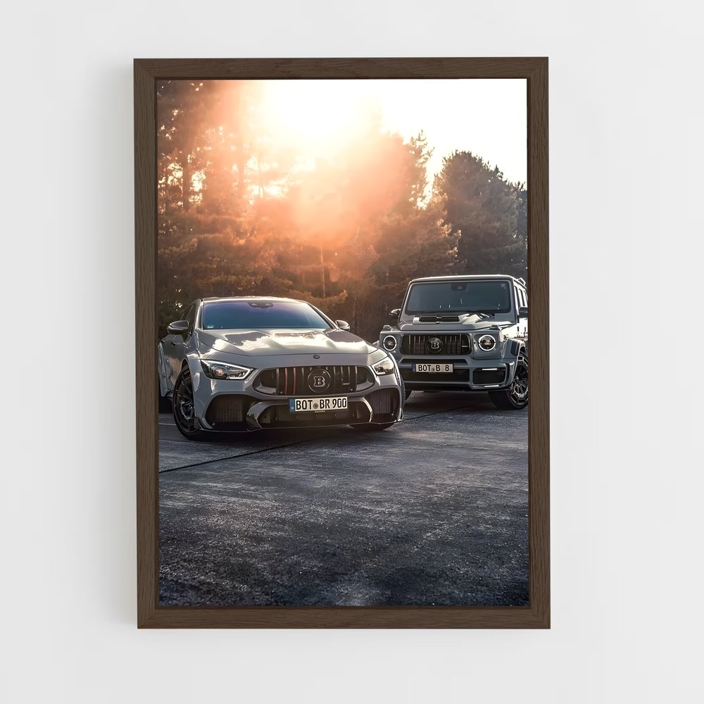 ap-brabus-6 cadre Bois foncé