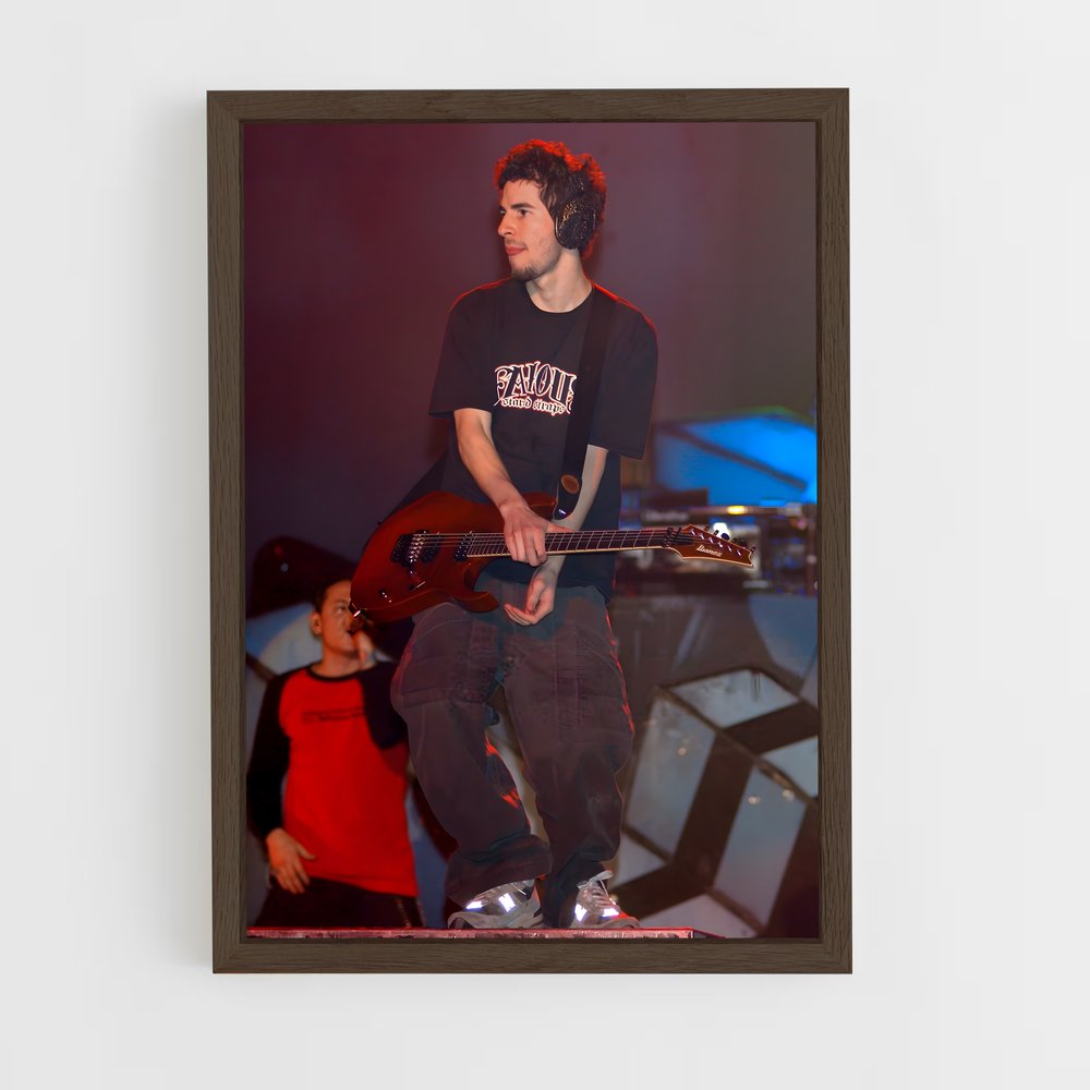 ap-brad delson-2 cadre Bois foncé