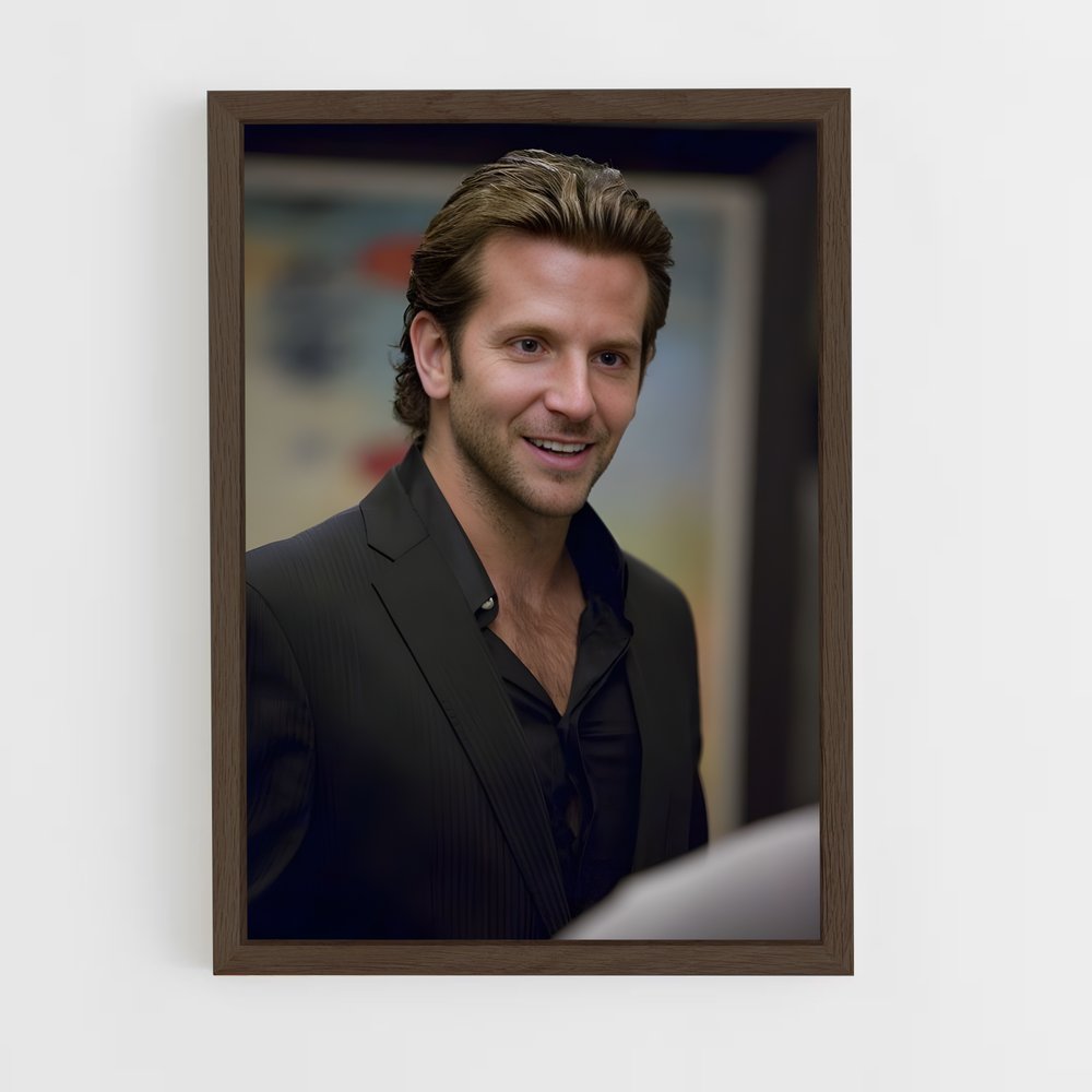ap-bradley cooper-4 cadre Bois foncé