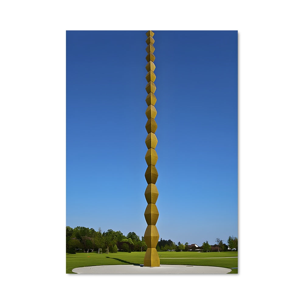 Poster Brancusi endless column 19807