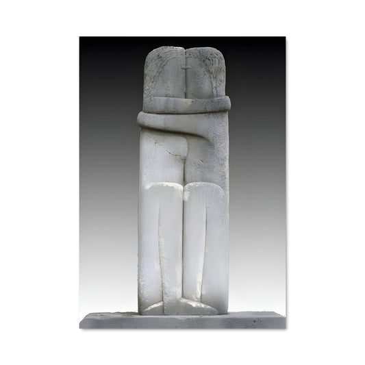 Poster Le Baiser de Brancusi