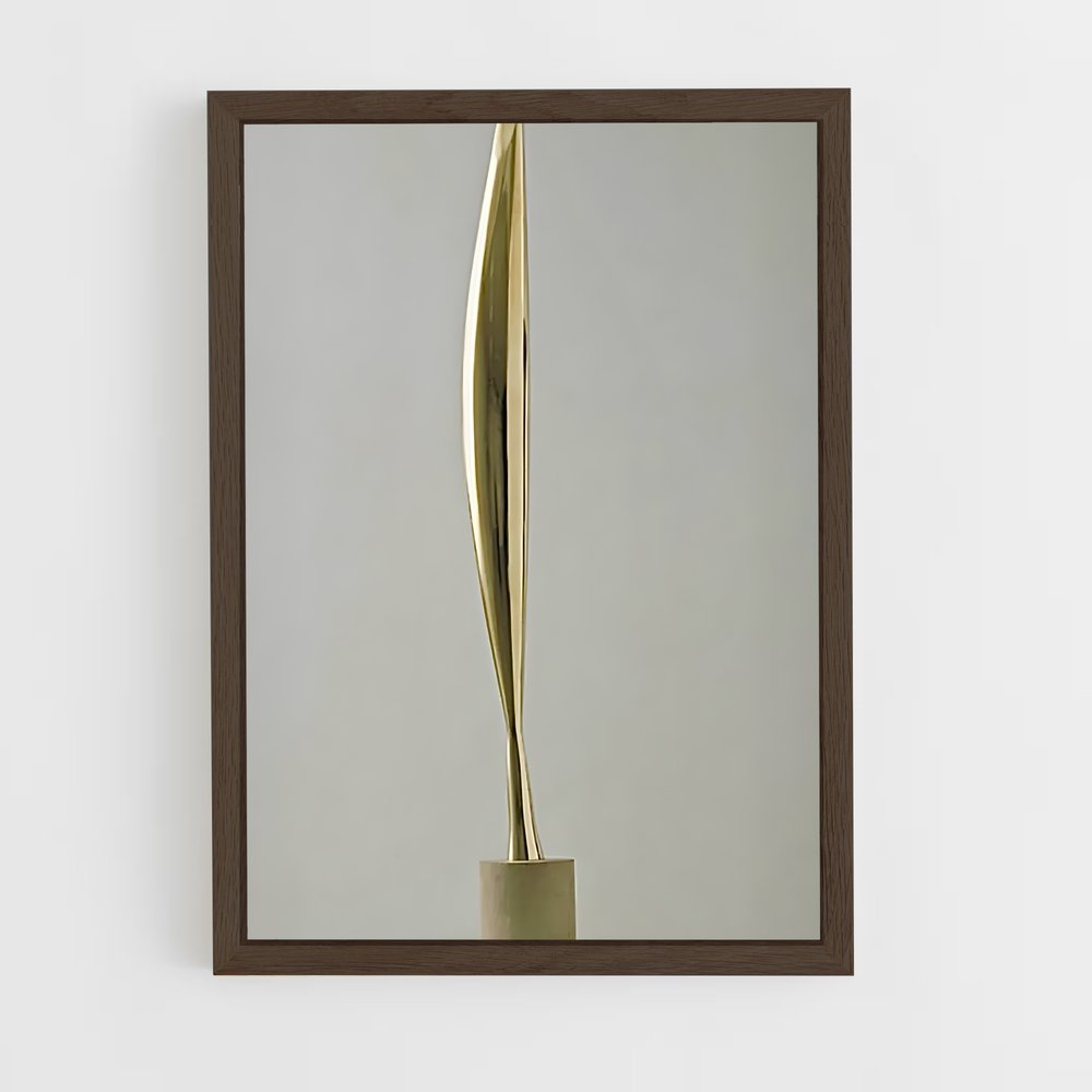 ap-brancusi bird in space-1 cadre Bois foncé
