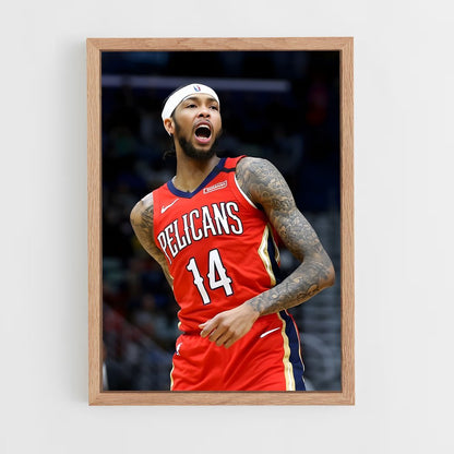 ap-brandon ingram-7 cadre Bois clair