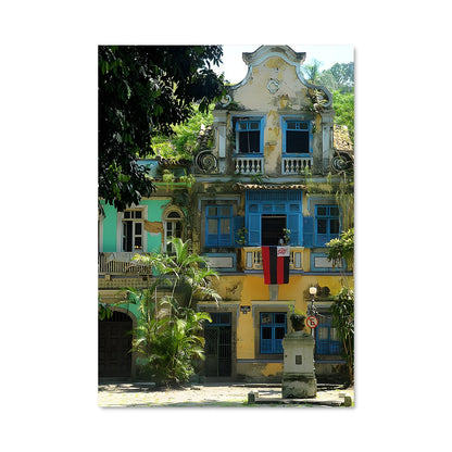 Poster Porte Rouge