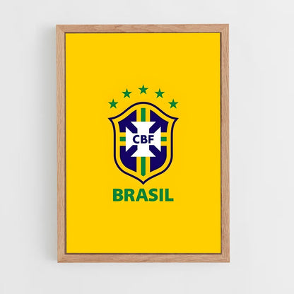 ap-brazil national football team-1 cadre Bois clair