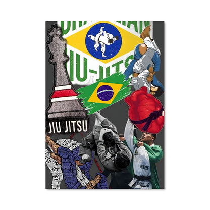 Poster L'Art du Jiu-Jitsu