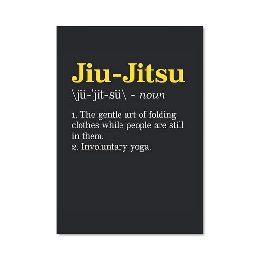Poster Ju-Jitsu Énergique