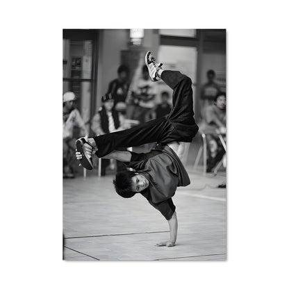 Poster Breakdance en Costume