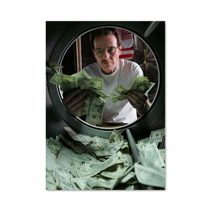 Poster Laveuse de Billets