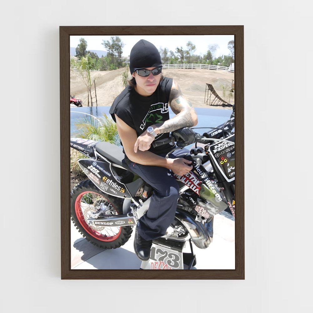 ap-brian deegan-1 cadre Bois foncé