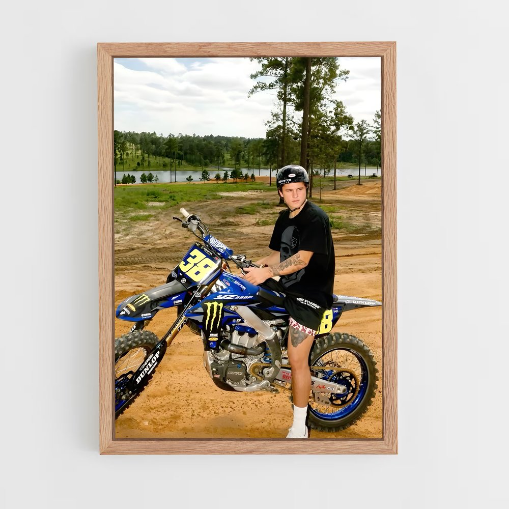 ap-brian deegan-6 cadre Bois clair