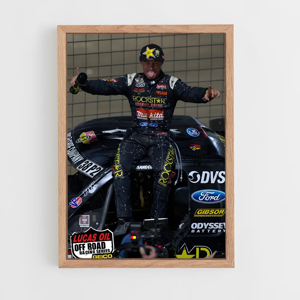 ap-brian deegan-7 cadre Bois clair